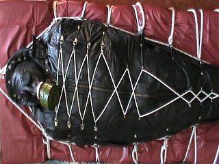 In the leather bodybag