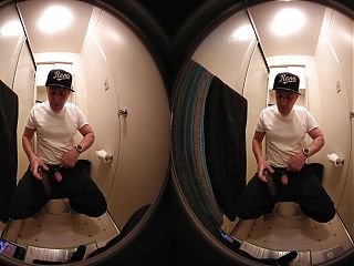 A Jack Off Session Turns Passionate When DickHery Pulls Out His Fleshlight And Fucks It In VR180