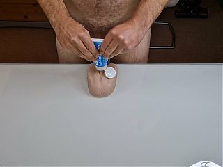 Big Cock play with cumshot